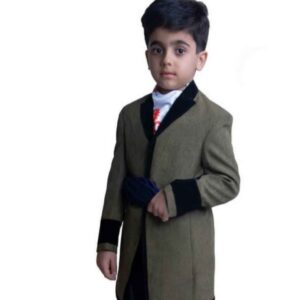 Traditionele Iraanse Lori kledingset voor kinderen – Grijs