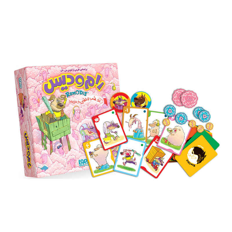 RamoDis Kaartspel – Perzisch Strategisch Spel