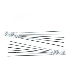 Dunne Gedraaide Spiesen voor Jigar – 52 cm – Set van 12
