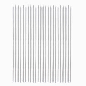 Premium Stalen Kipkebabspiesen 65 cm – Set van 24