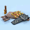 Lange Kebabspiesen Houten Handvat 63 cm – Set van 6