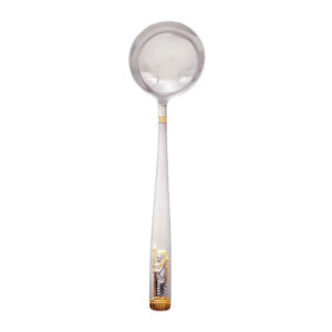 RVS Pollepel Set – Model Hakhamanesh (3 Stuks)