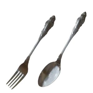 RVS Bestekset Lepel & Vork – 12-delig – Model Aria