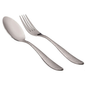 RVS Bestekset Lepel & Vork – 12-delig – Model Rahil