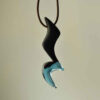Gesneden Houten Hanger met Resin Handgemaakt Artistiek Sokoot
