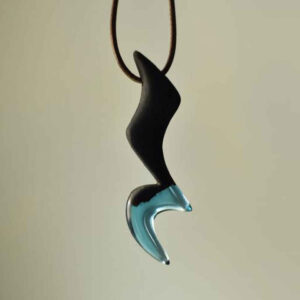 Gesneden Houten Hanger met Resin Handgemaakt Artistiek Sokoot