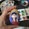 Bruine Aardewerken Nowruz Eieren – Model Banoo