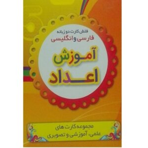 Flashcards Getallen – Tweetalig (Farsi-Engels)