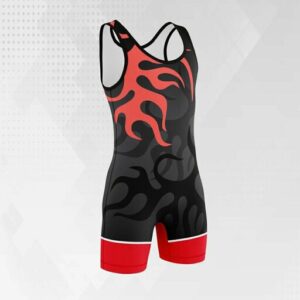 Heren Mouwloos Worstelsinglet Model Vuur