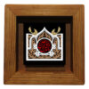 Decoratieve Ingelijste Islamitische Tegel – Hossain
