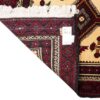 Handgeknoopt Perzisch Kashmar Mona Loper (Tribaal Geometrisch Medaillon) - Rode Wol