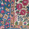 Handgeknoopt Perzisch Kerman Kiana Tapijt (Elegant Bloemenpatroon) - Rode Wol