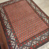 Vintage Perzisch Ardabil Olia Tapijt (Mahi / Herati Patroon) - Koperkleurige Korkwol