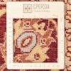 Handgeknoopt Perzisch Yazd Doran Tapijt (Minimalistisch Patroon) - Crème Wol