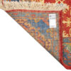 Handgeknoopt Perzisch Yazd Laleh Tapijt (Klassiek Geometrisch Patroon) - Oranje Wol