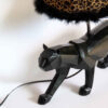 Novelty Tafellamp – Zwarte Keramische Tijger