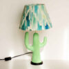 Novelty Tafellamp – Groene Keramische Cactus