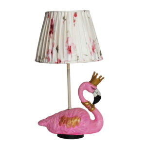 Novelty Tafellamp – Roze Keramische Flamingo