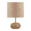 Accent Houten Tafellamp Handgemaakt Asali