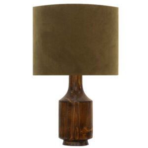 Accent Houten Tafellamp Handgemaakt Bella