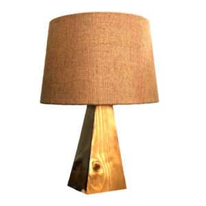 Accent Houten Tafellamp Handgemaakt Kaaj