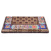 Perzisch Ingelegd Houten Marqueterie Schaakbord Model Golban