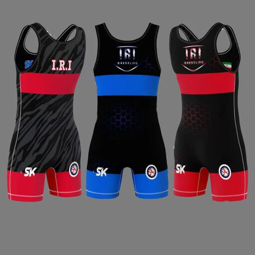 Heren Iraanse Mouwloos Worstelsinglet Model Team