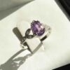Zilveren Ring Mana – Paarse Amethist