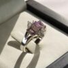 Zilveren Ring Maleka – Koningin van de Amethist