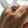Zilveren Ring Maleka – Koningin van de Amethist