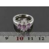 Zilveren Ring Maleka – Koningin van de Amethist