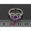 Zilveren Ring Banafshe – Amethist & Zilver