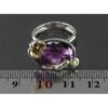 Zilveren Ring Bahar – Ambachtelijk Purper