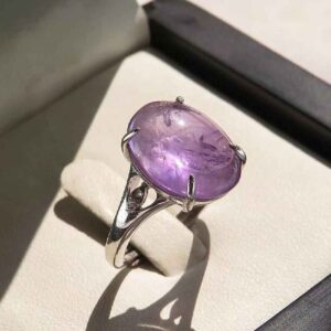Zilveren Ring Damle – Elegante Amethist
