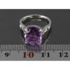 Zilveren Ring Mahshid – Amethist Schittering