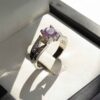 Zilveren Ring Sanaz – Purperen Amethist