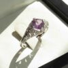 Zilveren Ring Sahar – Amethist & Zilver