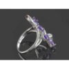 Zilveren Ring Vlinder – Amethist Design