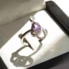 Zilveren Ring Bliss – Paarse Amethist