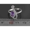 Zilveren Ring Bliss – Paarse Amethist