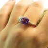 Zilveren Ring Mehrnaz – Amethist Edelsteen
