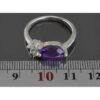 Zilveren Ring Mehrnaz – Amethist Edelsteen