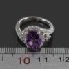 Zilveren Ring Prinses – Amethist