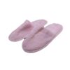 Zachte Roze Dames Pluche Pantoffels Model Honey