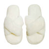 Zachte Dames Pluche Pantoffels Model Nikta