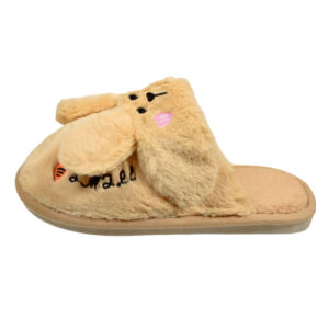 Zachte Dames Pluche Pantoffels Model Konijn