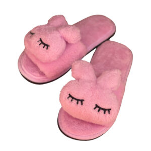Zachte Dames Pluche Pantoffels Model Roby
