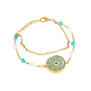 Perzische Kralen Armband voor Vrouwen – Cheshm Nazar Ontwerp