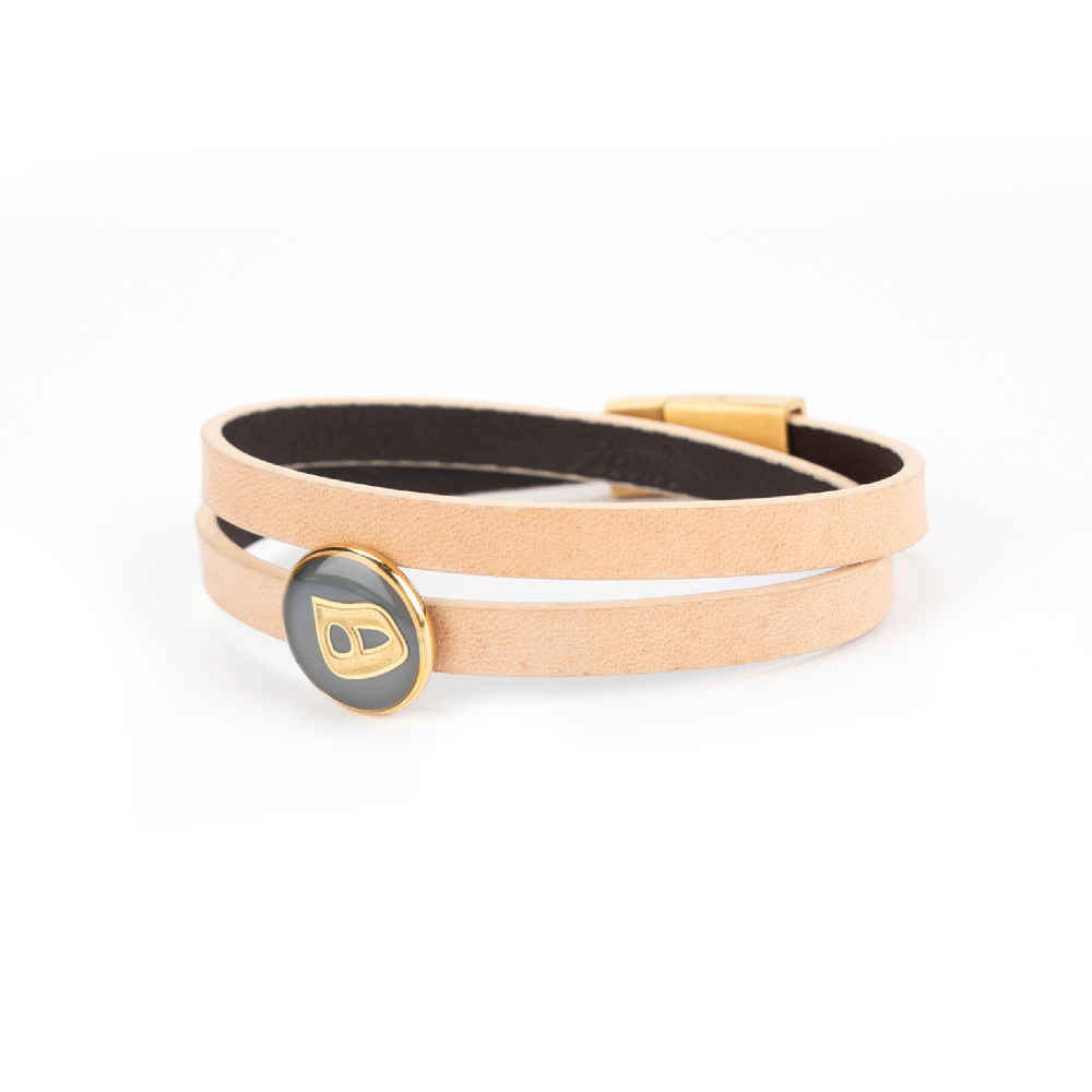 Perzische Leren Armband voor Mannen en Vrouwen – Heh