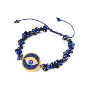 Perzische Kralen Armband voor Vrouwen – Blauw Jaanan